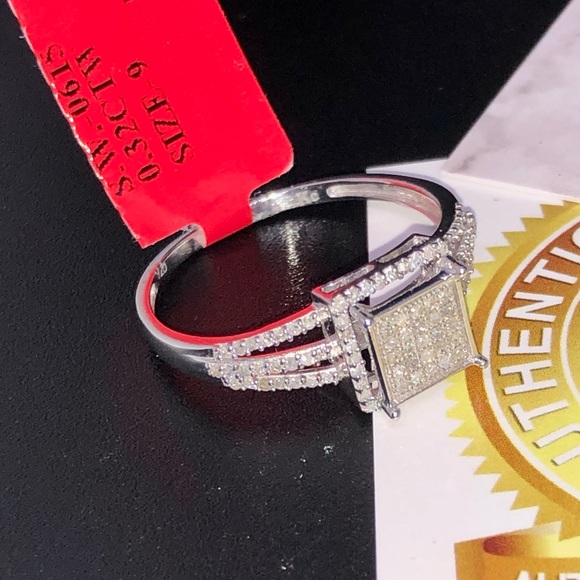 Real Diamond ring best gift 4 all occasion Not CZ - Picture 6 of 7